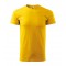 Unisex marškinėliai MALFINI Heavy New 137 Yellow, 200g/m2