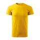 Unisex marškinėliai MALFINI Heavy New 137 Yellow, 200g/m2 Unisex marškinėliai MALFINI Heavy New 137 Yellow, 200g/m2