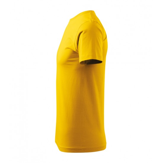 Unisex marškinėliai MALFINI Heavy New 137 Yellow, 200g/m2 Unisex marškinėliai MALFINI Heavy New 137 Yellow, 200g/m2