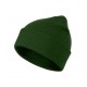 Unisex megzta kepurė MALFINI Beanie 315 bottle green – klasikinis žieminis modelis