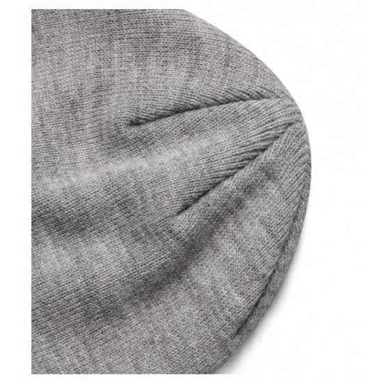 Unisex megzta kepurė MALFINI Beanie 315 Khaki – klasikinis žieminis modelis