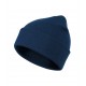 Unisex megzta kepurė MALFINI Beanie 315 midnight blue – klasikinis žieminis modelis