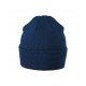Unisex megzta kepurė MALFINI Beanie 315 midnight blue – klasikinis žieminis modelis