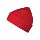 Unisex megzta kepurė MALFINI Beanie 315 red – klasikinis žieminis modelis