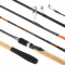 Universalus Spiningas AKARA Black Hunter 2-jų Dalių, Ilgis 228 cm, Testas 4-18 g.