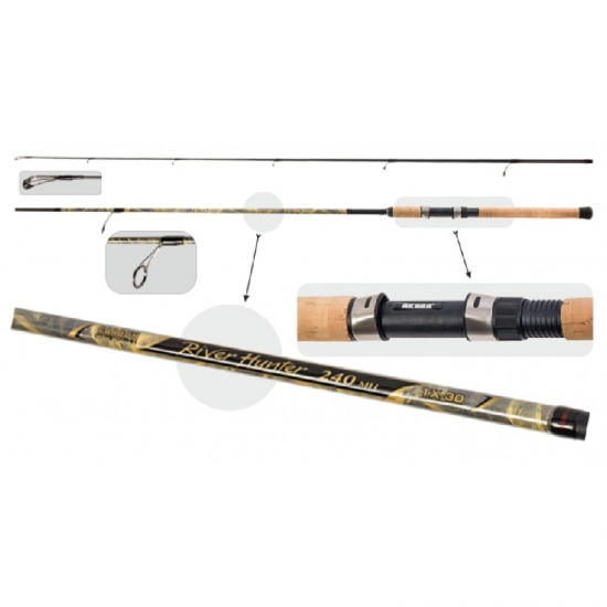 Universalus Spiningas AKARA River Hunter TX-30, Ilgis 2.70, Testas 7-28g