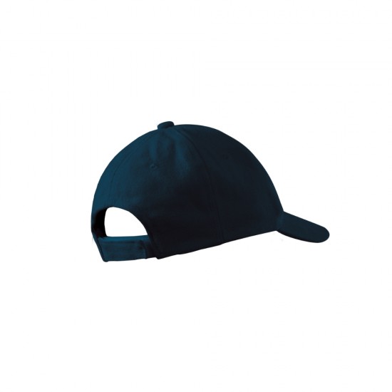 Vaikiška Kepurėlė su snapeliu MALFINI 6P Kids Navy blue, 340 g/m²