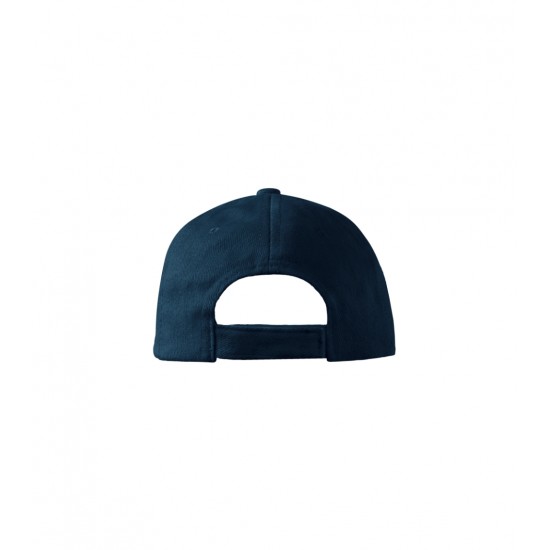 Vaikiška Kepurėlė su snapeliu MALFINI 6P Kids Navy blue, 340 g/m²