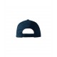 Vaikiška Kepurėlė su snapeliu MALFINI 6P Kids Navy blue, 340 g/m²