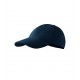 Vaikiška Kepurėlė su snapeliu MALFINI 6P Kids Navy blue, 340 g/m²