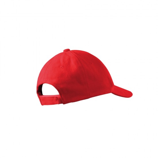 Vaikiška Kepurėlė su snapeliu MALFINI 6P Kids Red, 340 g/m²