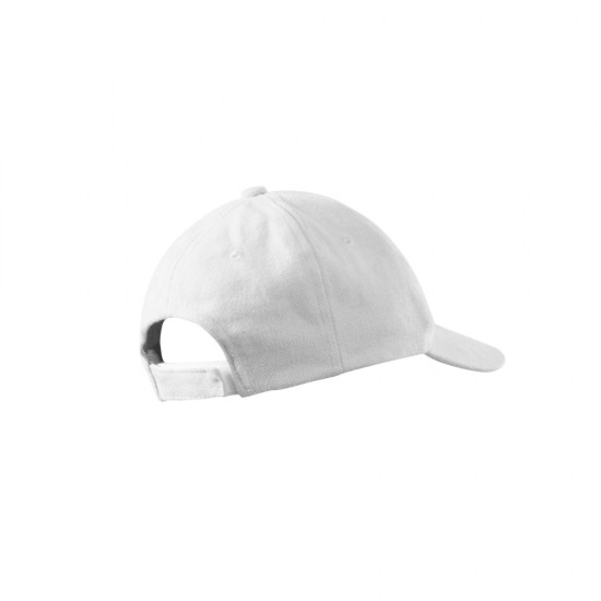 Vaikiška Kepurėlė su snapeliu MALFINI 6P Kids White, 340 g/m²