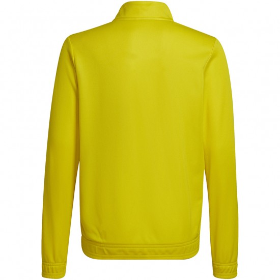 Vaikiškas Džemperis Adidas Entrada 22 Track Jacket Geltona HI2139 Vaikiškas Džemperis Adidas Entrada 22 Track Jacket Geltona HI2139