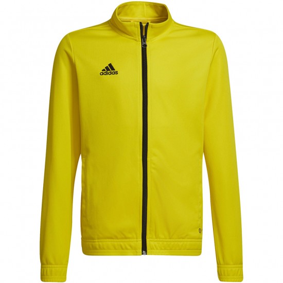 Vaikiškas Džemperis Adidas Entrada 22 Track Jacket Geltona HI2139 Vaikiškas Džemperis Adidas Entrada 22 Track Jacket Geltona HI2139