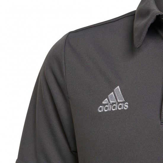 Vaikiški Marškinėliai Adidas Entrada 22 Polo Pilka H57485