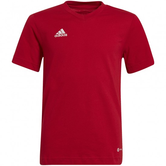 Vaikiški Marškinėliai Adidas  Entrada 22 Tee Raudona HC0446