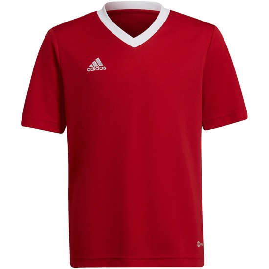 Vaikiški Marškinėliai Adidas Entrada Raudonas H57496