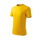 Vaikiški Marškinėliai MAFLINI Basic 138 geltoni, 160g/m2