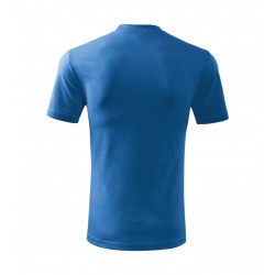 Vaikiški Marškinėliai MALFINI Basic 138 Azure blue 160g/m2