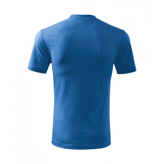 Vaikiški Marškinėliai MALFINI Basic 138 Azure blue 160g/m2 Vaikiški Marškinėliai MALFINI Basic 138 Azure blue 160g/m2