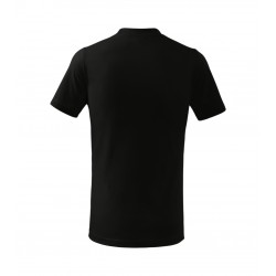 Vaikiški Marškinėliai MALFINI Basic 138 Black, 160g/m2