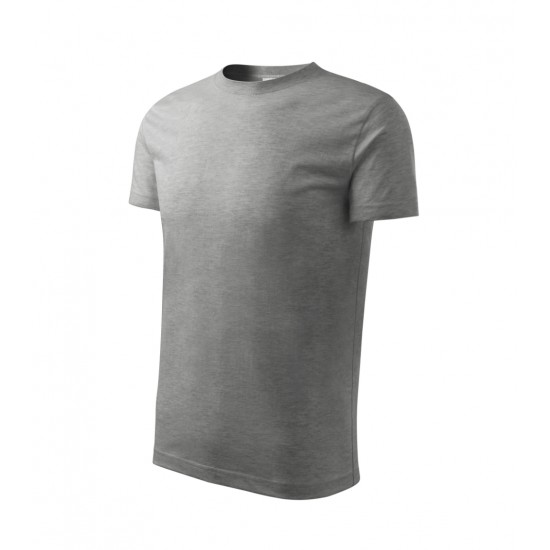 Vaikiški Marškinėliai MALFINI Basic 138 Dark gray melange 160g/m2 Vaikiški Marškinėliai MALFINI Basic 138 Dark gray melange 160g/m2