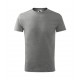 Vaikiški Marškinėliai MALFINI Basic 138 Dark gray melange 160g/m2 Vaikiški Marškinėliai MALFINI Basic 138 Dark gray melange 160g/m2