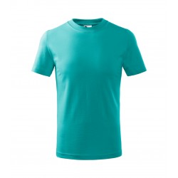 Vaikiški Marškinėliai MALFINI Basic 138 Emerald 160g/m2