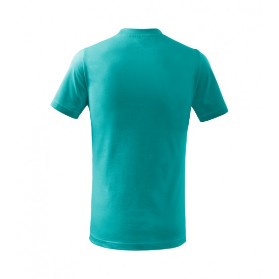 Vaikiški Marškinėliai MALFINI Basic 138 Emerald 160g/m2