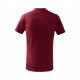Vaikiški Marškinėliai MALFINI Basic 138 Garnet 160g/m2 Vaikiški Marškinėliai MALFINI Basic 138 Garnet 160g/m2