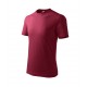 Vaikiški Marškinėliai MALFINI Basic 138 Garnet 160g/m2 Vaikiški Marškinėliai MALFINI Basic 138 Garnet 160g/m2