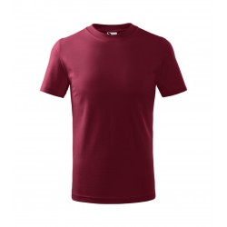 Vaikiški Marškinėliai MALFINI Basic 138 Garnet 160g/m2