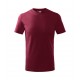 Vaikiški Marškinėliai MALFINI Basic 138 Garnet 160g/m2 Vaikiški Marškinėliai MALFINI Basic 138 Garnet 160g/m2