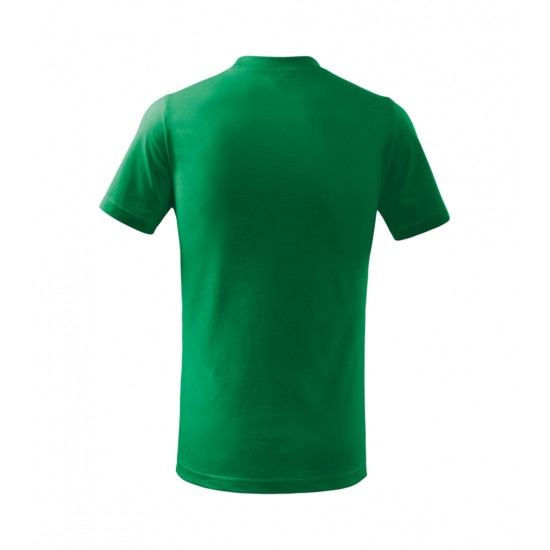 Vaikiški Marškinėliai MALFINI Basic 138 Kelly green 160g/m2 Vaikiški Marškinėliai MALFINI Basic 138 Kelly green 160g/m2