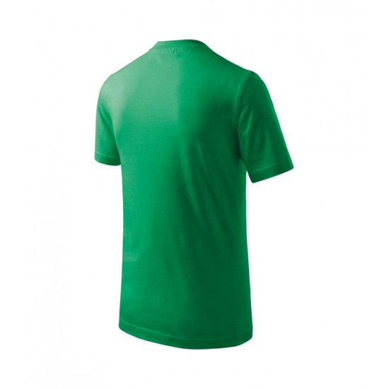 Vaikiški Marškinėliai MALFINI Basic 138 Kelly green 160g/m2 Vaikiški Marškinėliai MALFINI Basic 138 Kelly green 160g/m2