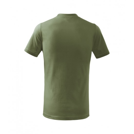 Vaikiški Marškinėliai MALFINI Basic 138 Khaki 160g/m2 Vaikiški Marškinėliai MALFINI Basic 138 Khaki 160g/m2