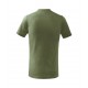 Vaikiški Marškinėliai MALFINI Basic 138 Khaki 160g/m2 Vaikiški Marškinėliai MALFINI Basic 138 Khaki 160g/m2