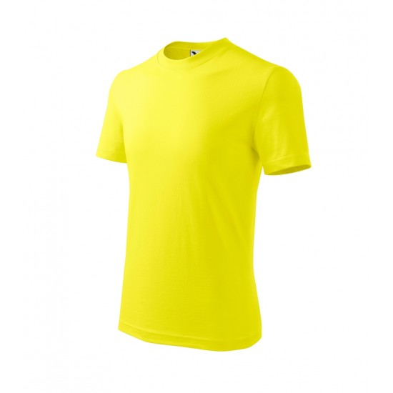 Vaikiški Marškinėliai MALFINI Basic 138 Lemon 160g/m2 Vaikiški Marškinėliai MALFINI Basic 138 Lemon 160g/m2