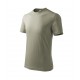 Vaikiški Marškinėliai MALFINI Basic 138 Light khaki 160g/m2 Vaikiški Marškinėliai MALFINI Basic 138 Light khaki 160g/m2
