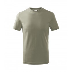 Vaikiški Marškinėliai MALFINI Basic 138 Light khaki 160g/m2