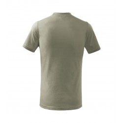Vaikiški Marškinėliai MALFINI Basic 138 Light khaki 160g/m2