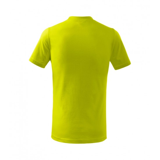 Vaikiški Marškinėliai MALFINI Basic 138 Lime punch 160g/m2 Vaikiški Marškinėliai MALFINI Basic 138 Lime punch 160g/m2
