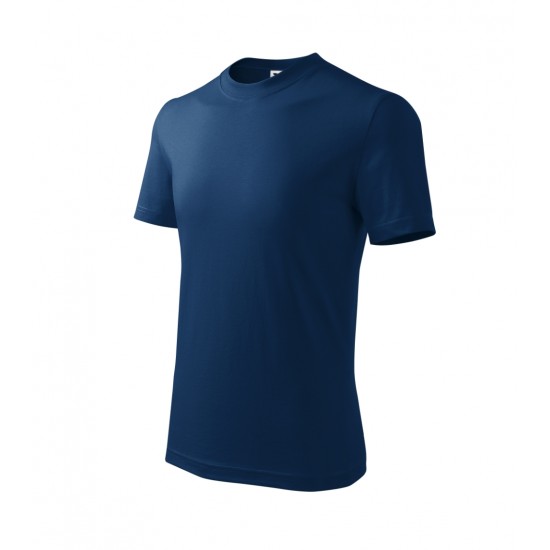 Vaikiški Marškinėliai MALFINI Basic 138 Midnight blue 160g/m2
