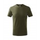 Vaikiški Marškinėliai MALFINI Basic 138 Military 160g/m2 Vaikiški Marškinėliai MALFINI Basic 138 Military 160g/m2