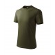Vaikiški Marškinėliai MALFINI Basic 138 Military 160g/m2 Vaikiški Marškinėliai MALFINI Basic 138 Military 160g/m2
