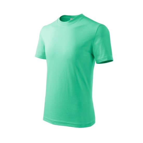 Vaikiški Marškinėliai MALFINI Basic 138 Mint 160g/m2 Vaikiški Marškinėliai MALFINI Basic 138 Mint 160g/m2