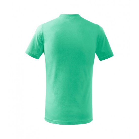 Vaikiški Marškinėliai MALFINI Basic 138 Mint 160g/m2 Vaikiški Marškinėliai MALFINI Basic 138 Mint 160g/m2