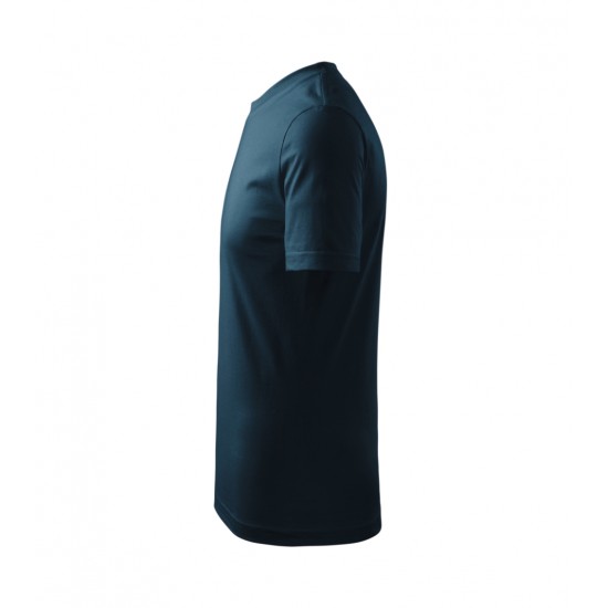 Vaikiški Marškinėliai MALFINI Basic 138 Navy blue 160g/m2