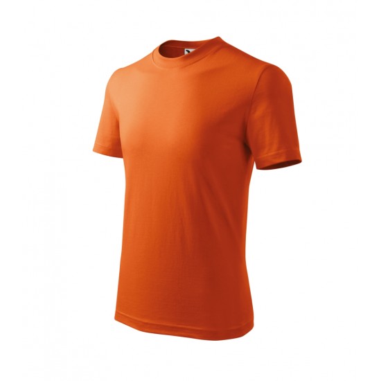 Vaikiški Marškinėliai MALFINI Basic 138 Orange 160g/m2 Vaikiški Marškinėliai MALFINI Basic 138 Orange 160g/m2