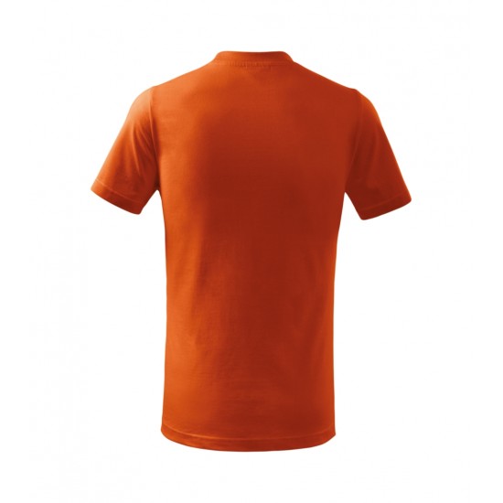 Vaikiški Marškinėliai MALFINI Basic 138 Orange 160g/m2 Vaikiški Marškinėliai MALFINI Basic 138 Orange 160g/m2